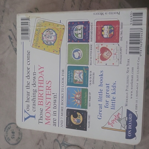 🏃‍♀️  Birthday Monster book - Picture 2 of 4